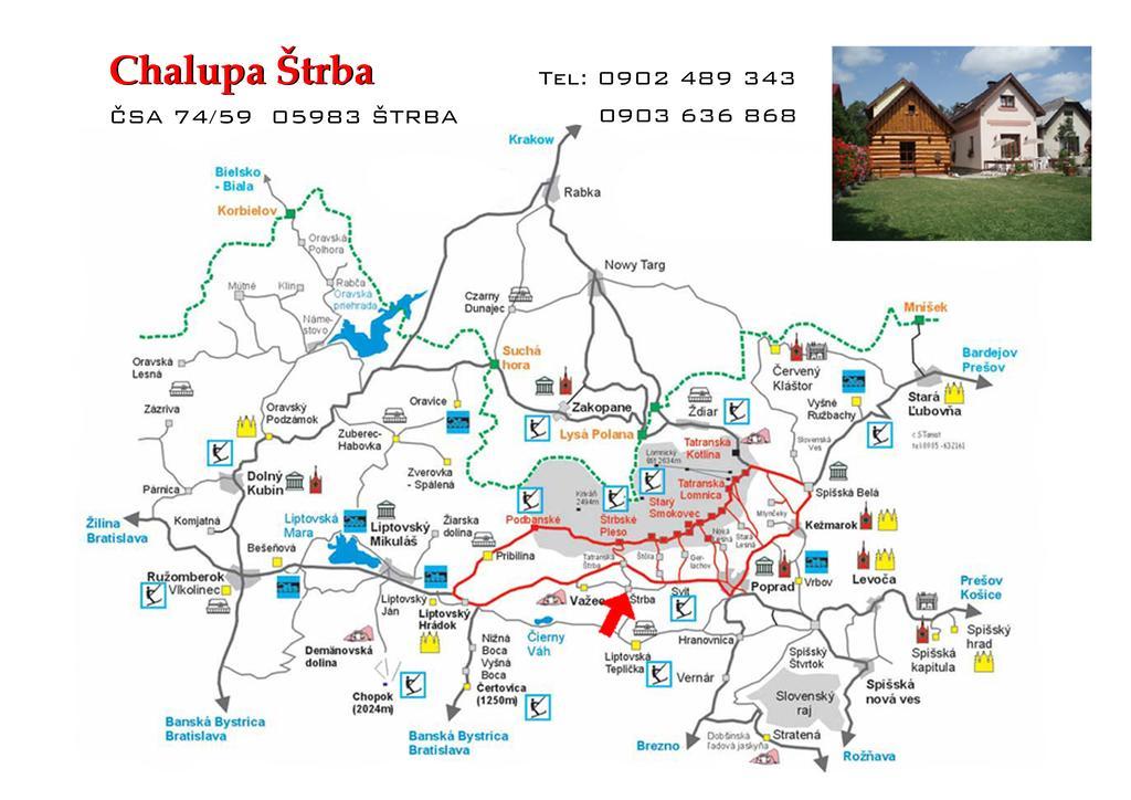 Chalupa Štrba Chambre photo